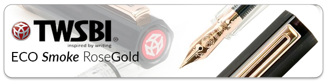 Twsbi ECO
Smoke Rose Gold